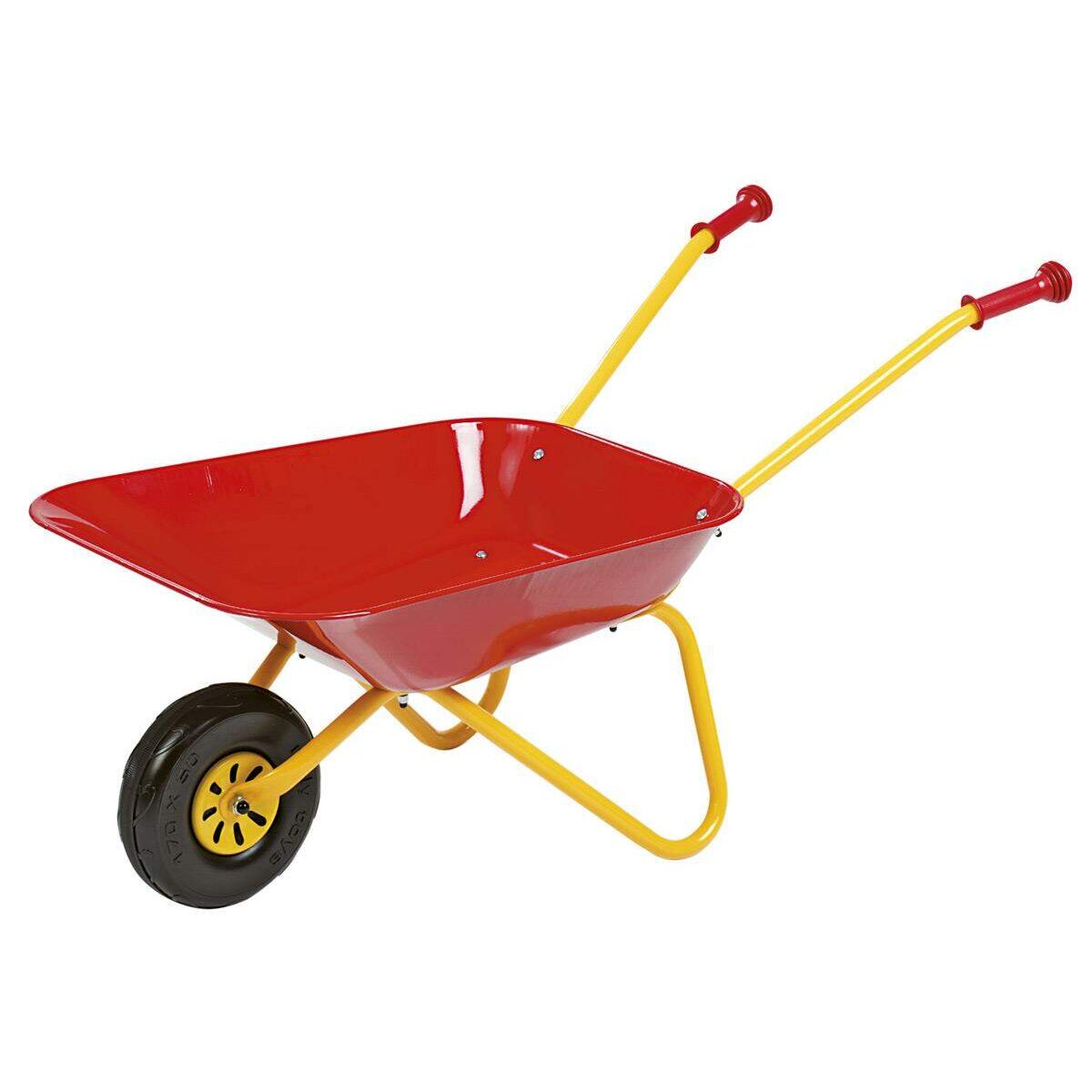 Rolly Toys Schubkarre aus Metall, rot