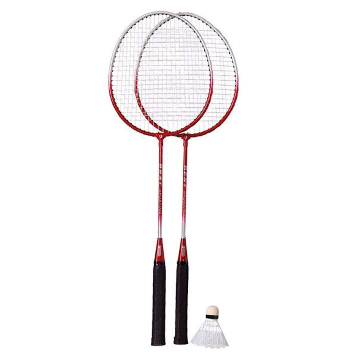 Schildkröt Best Badminton Garnitur, 2 Schläger und 1 Ball
