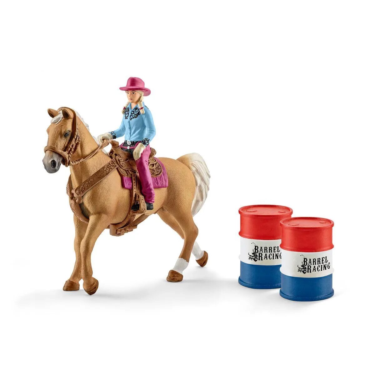Schleich® 41417 Barrel Racing mit Cowgirl
