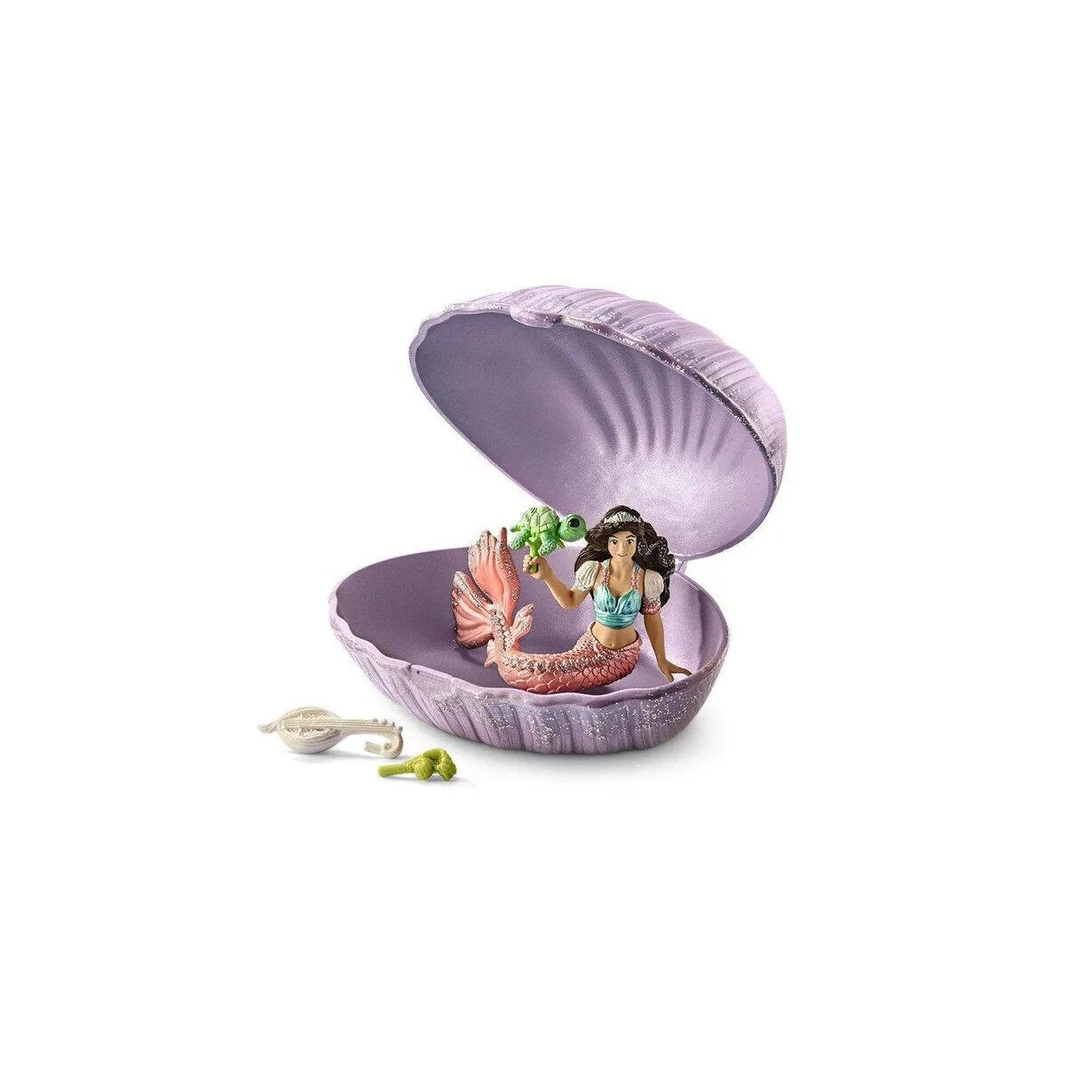 Schleich® 70562 bayala® Meerjungfrau mit BabySchildkröte in Muschel