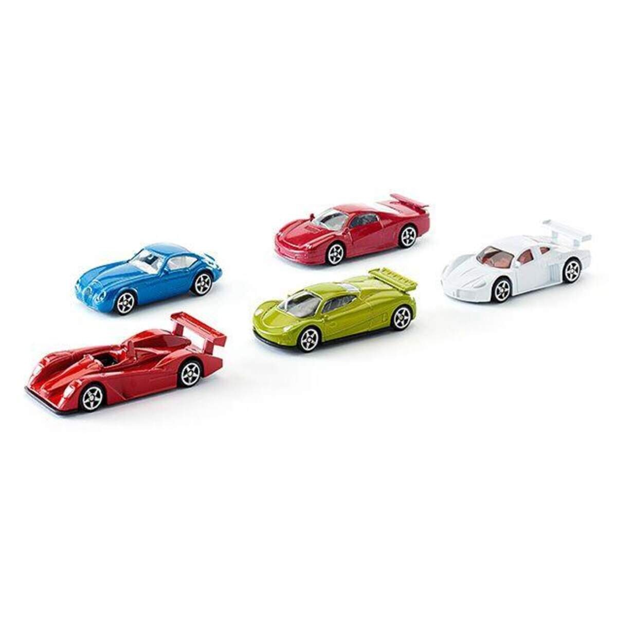 SIKU 6281 Geschenkset 2 Fahrzeuge, 5-teilig