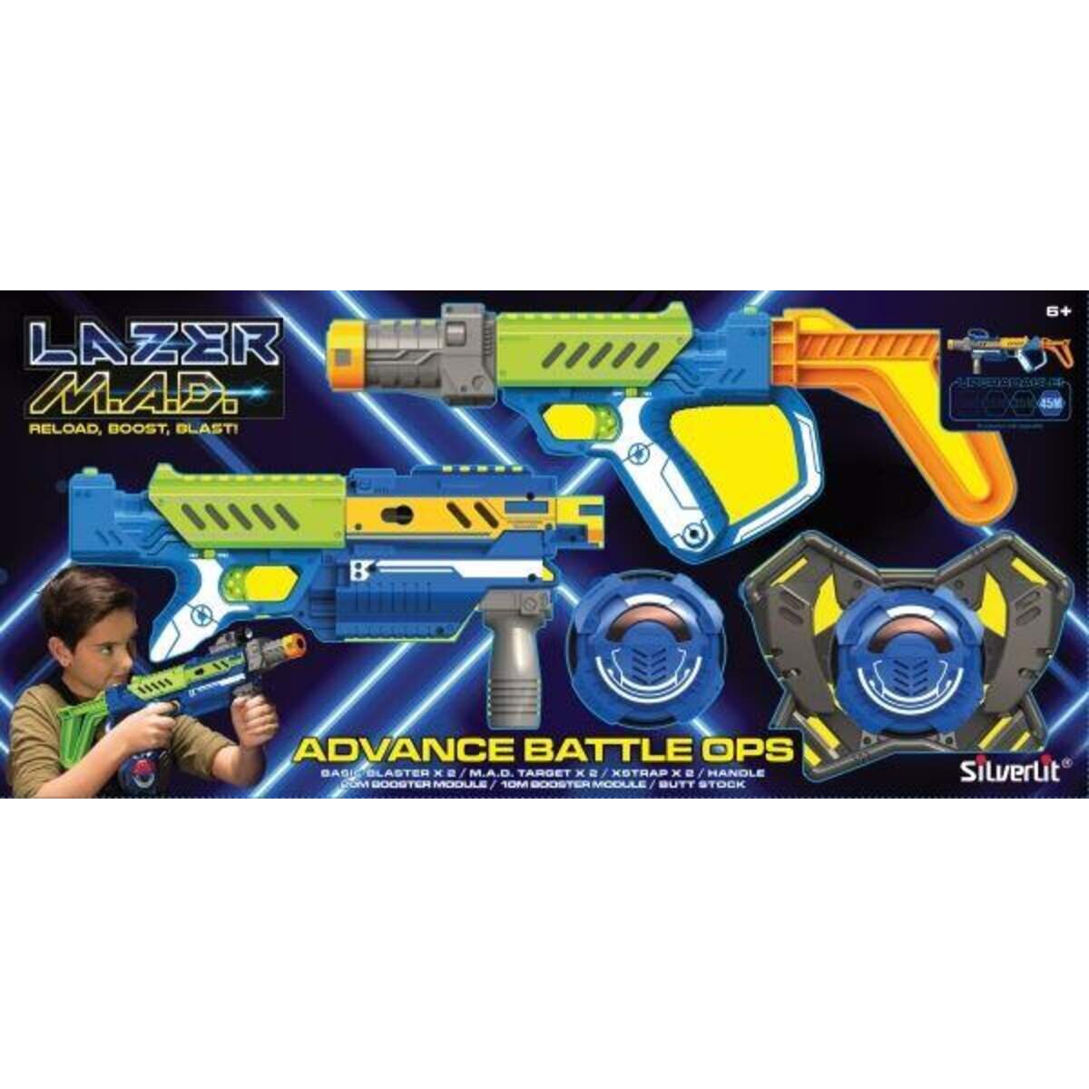 Silverlit Lazer Mad Deluxe Set