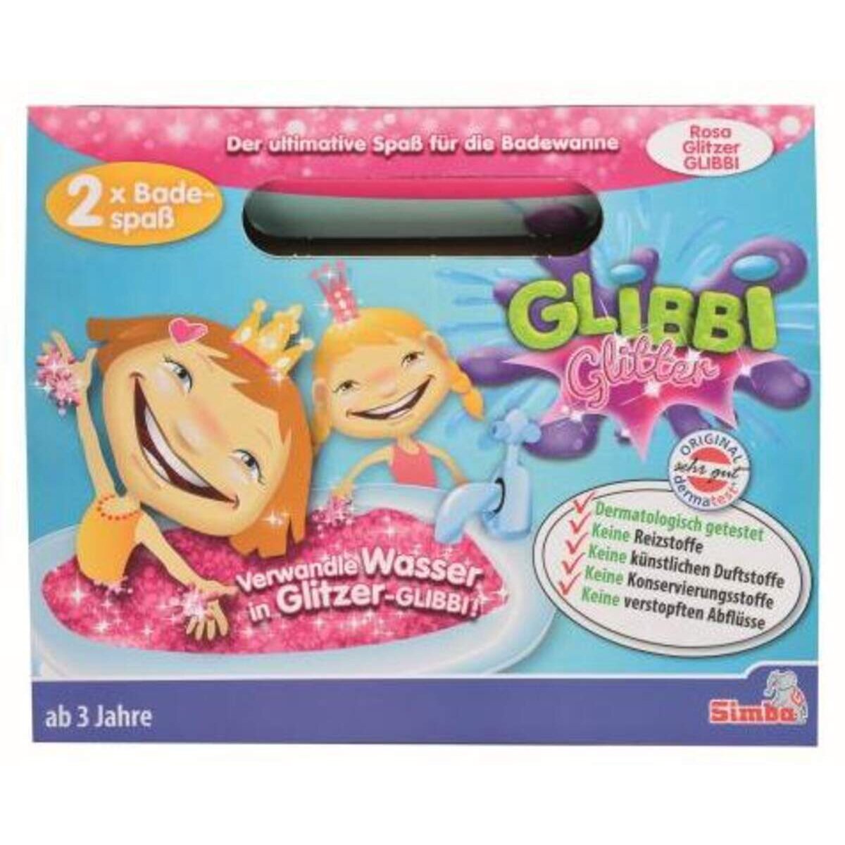 Simba Glibbi Glitter und Duft Prinzessinnen rosa