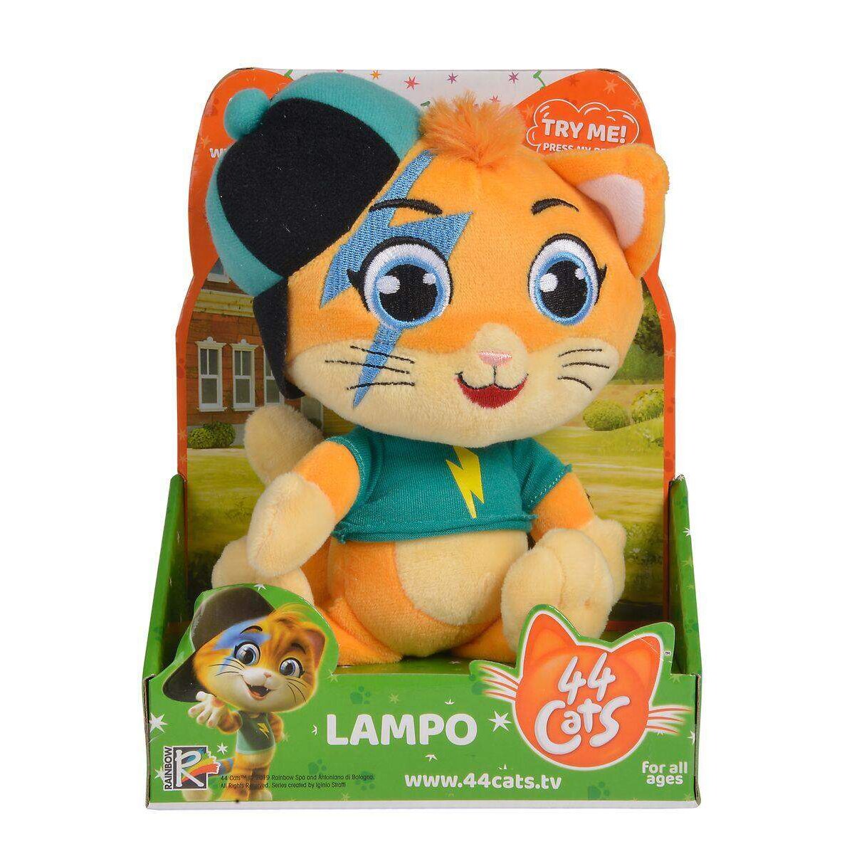 Smoby 44 CATS Plüschfigur Lampo mit Musik