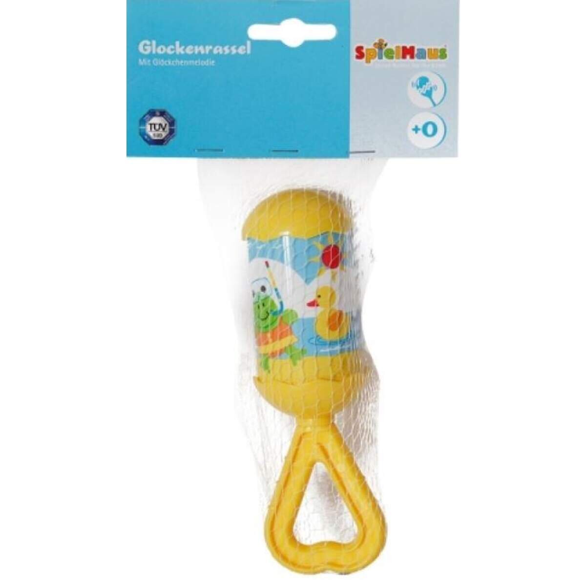 SpielMaus Baby Rassel mit Griff 1 Stück, sortiert