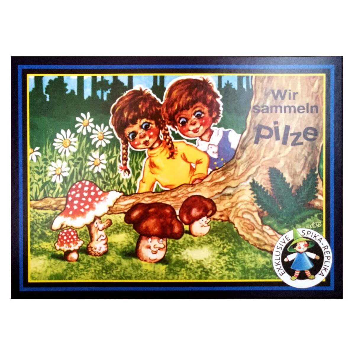 Spika Wir sammeln Pilze