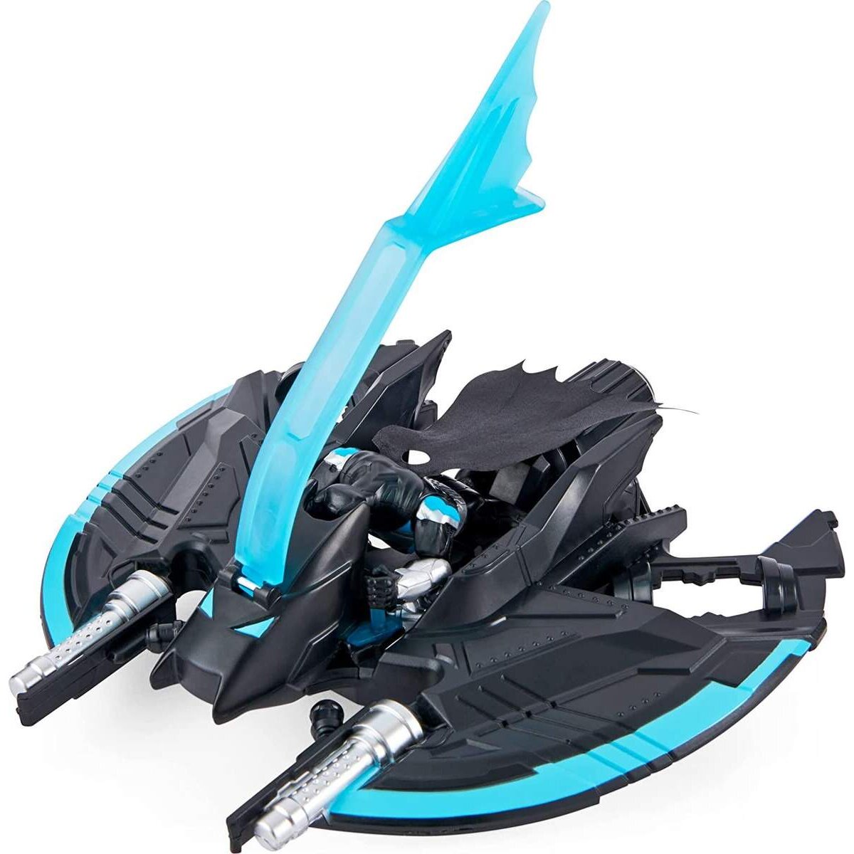 Spin Master Batman Bat-Tech Flyer mit 2x 10cm Actionfiguren von Batman und Mr. Freeze