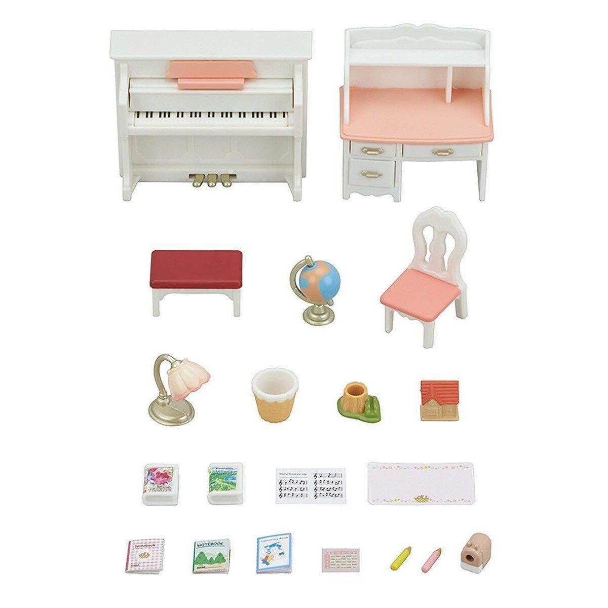 Sylvanian Families Klavier- und Schreibtisch-Set
