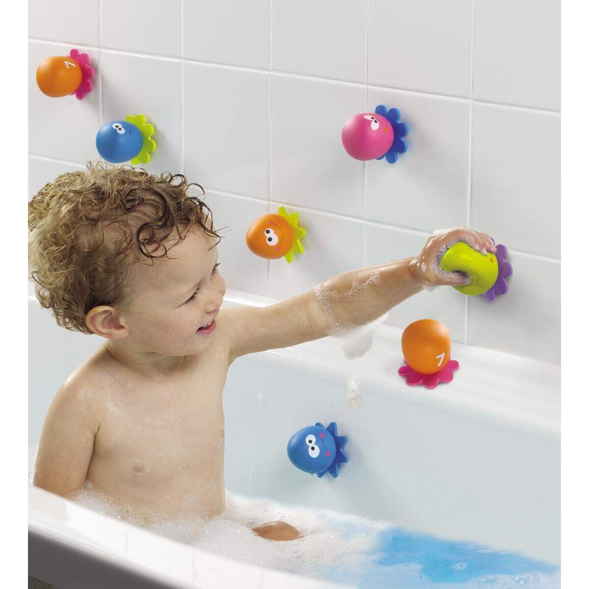 TOMY Bath Toys Okto Plantschis