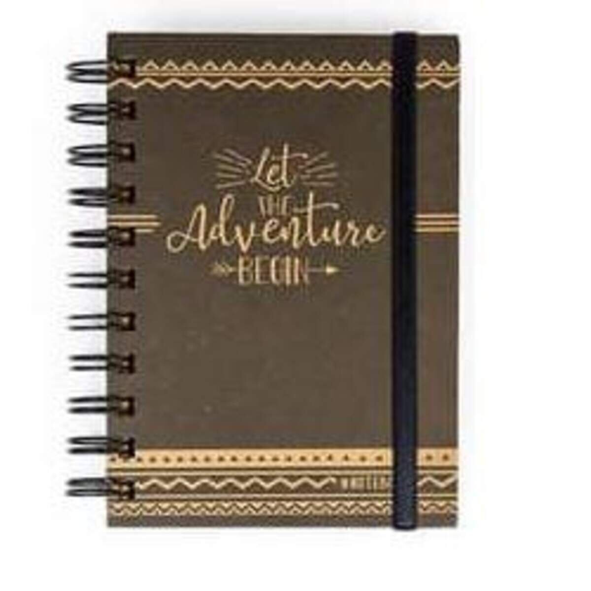 Trendhaus ADVENTURE Notizbuch A6, 70 Blatt, sortiert