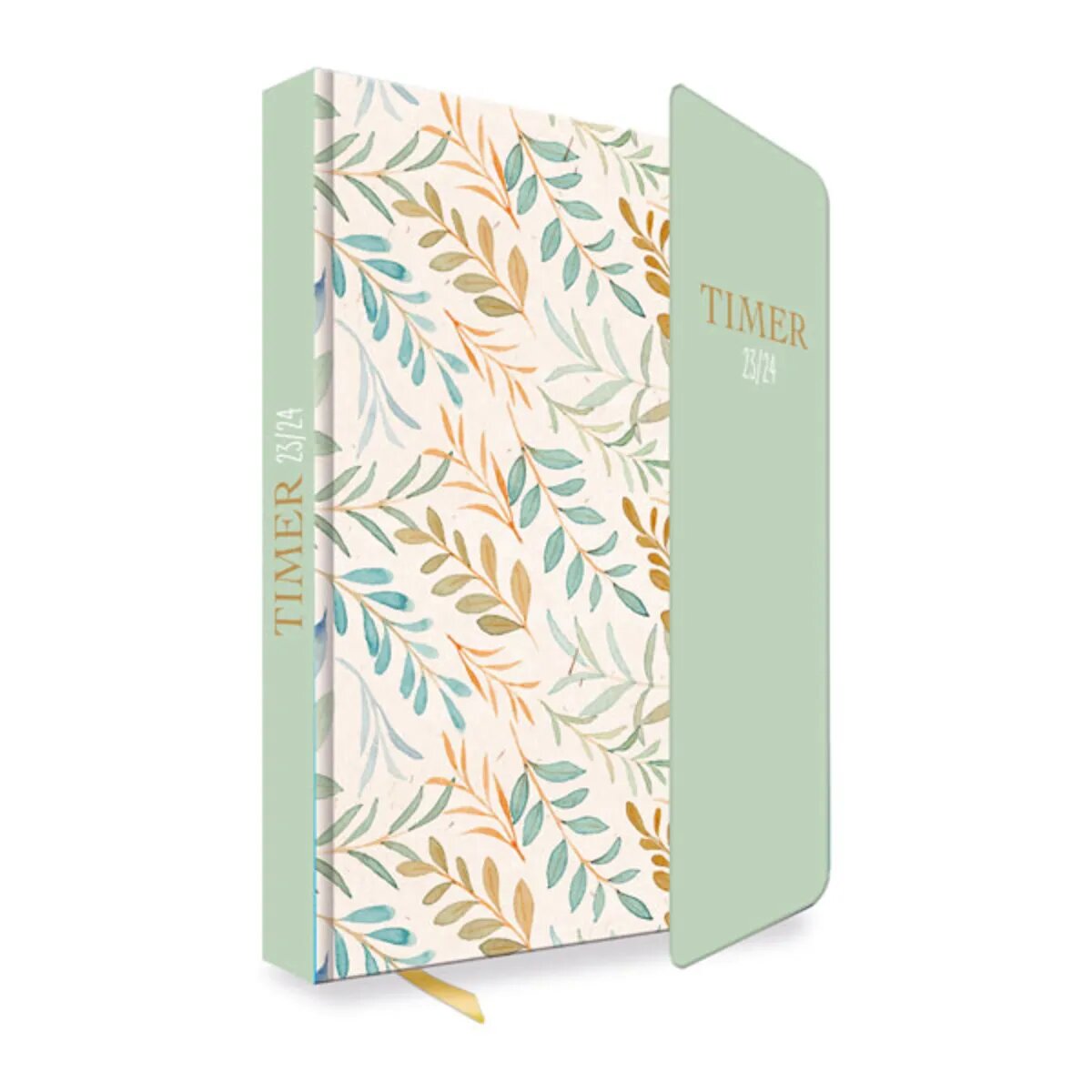 Trötsch Schülerkalender Klappe Leaves 23/24