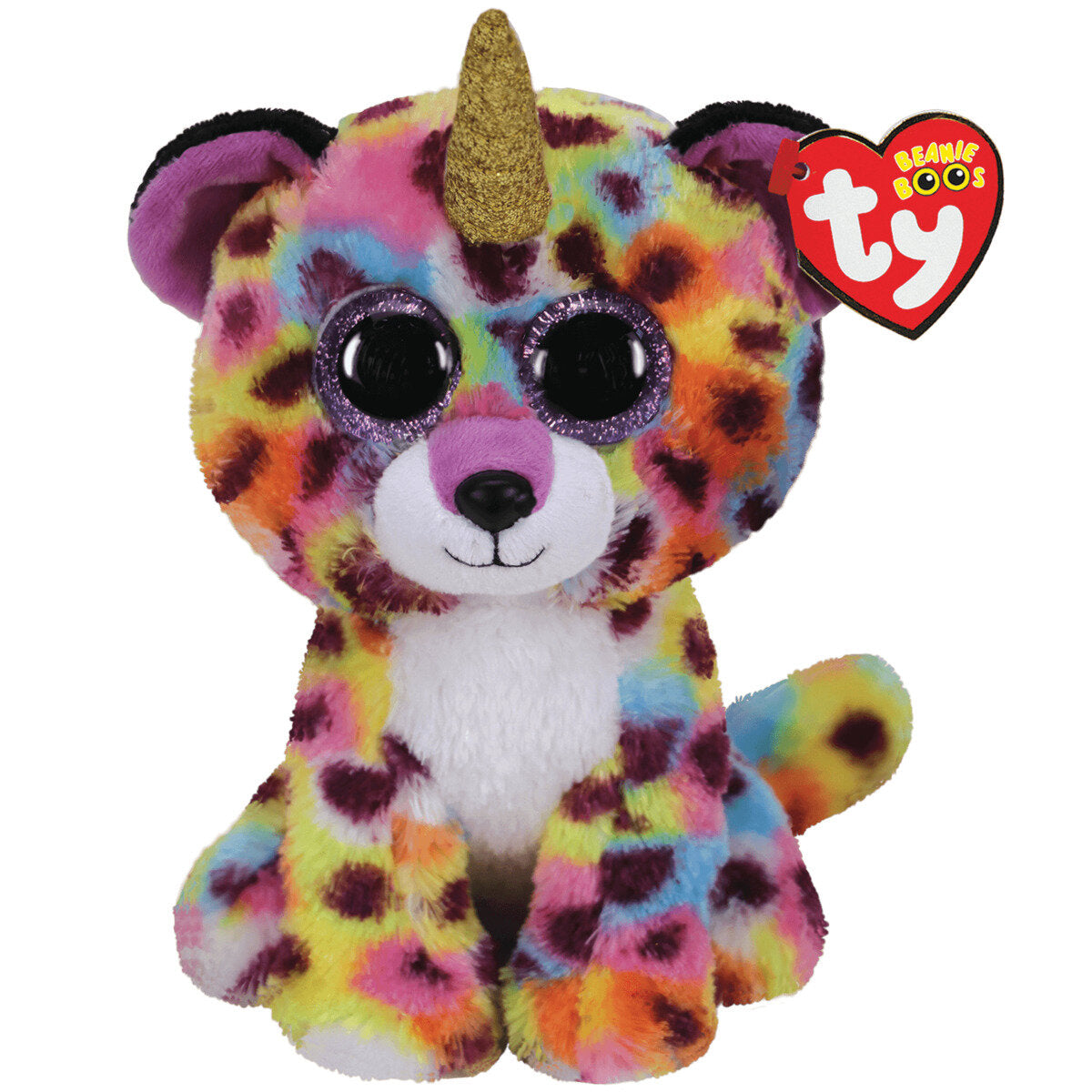 ty Beanie Boos Leopard Giselle mit Horn, 15cm