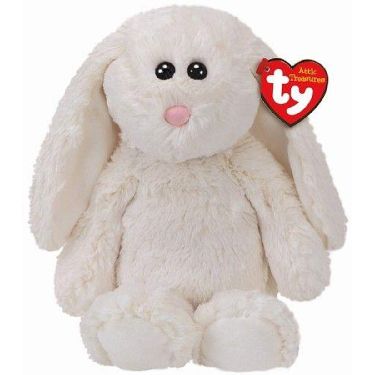 ty Beanie Classic Hase Pearl, crèmefarben 33cm