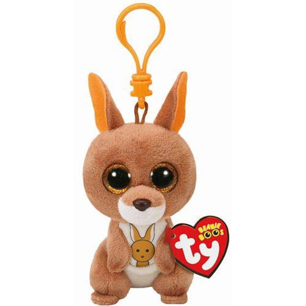 ty Beanie Clip Känguruh Kipper 8,5 cm