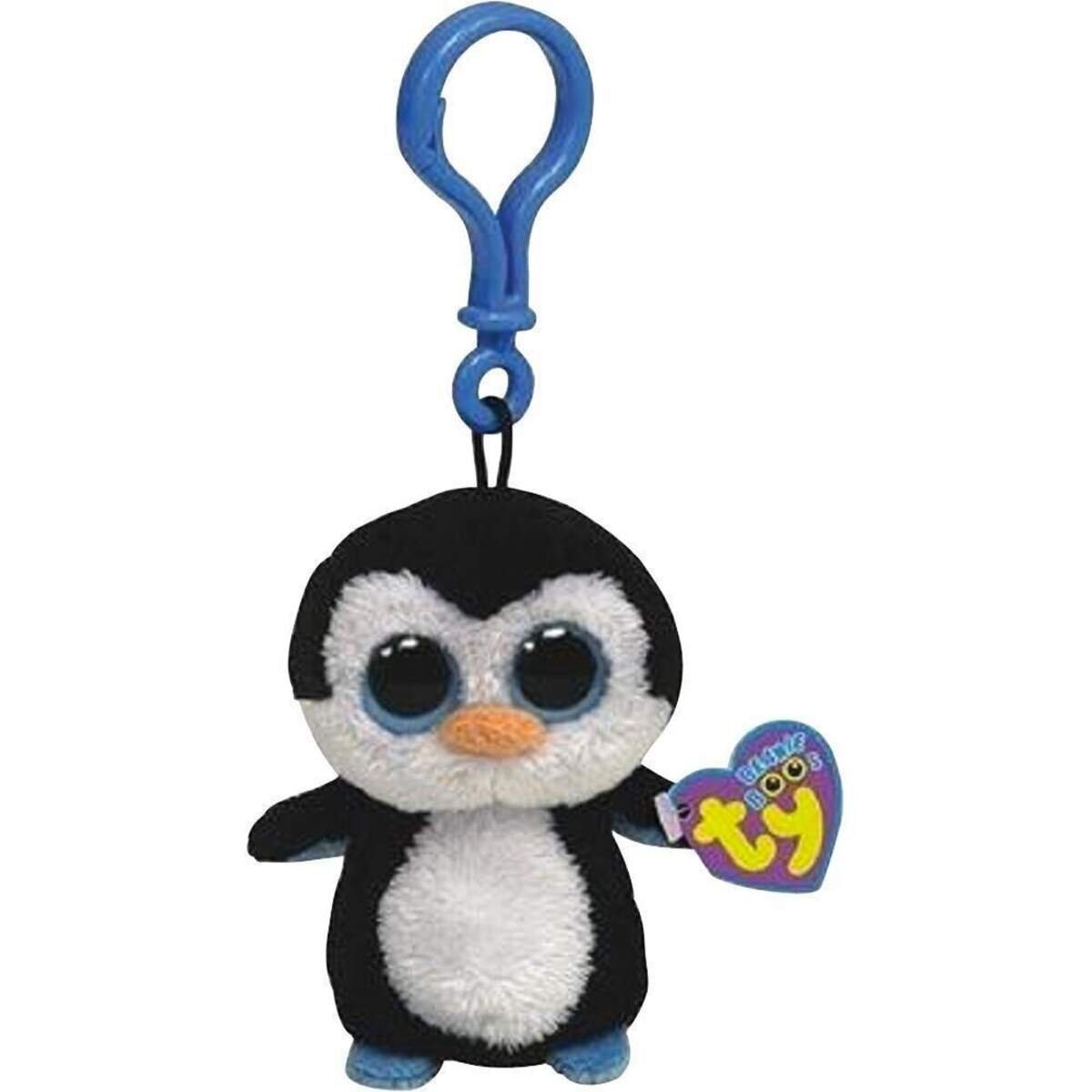 ty Clip Pinguin Waddles, 9cm