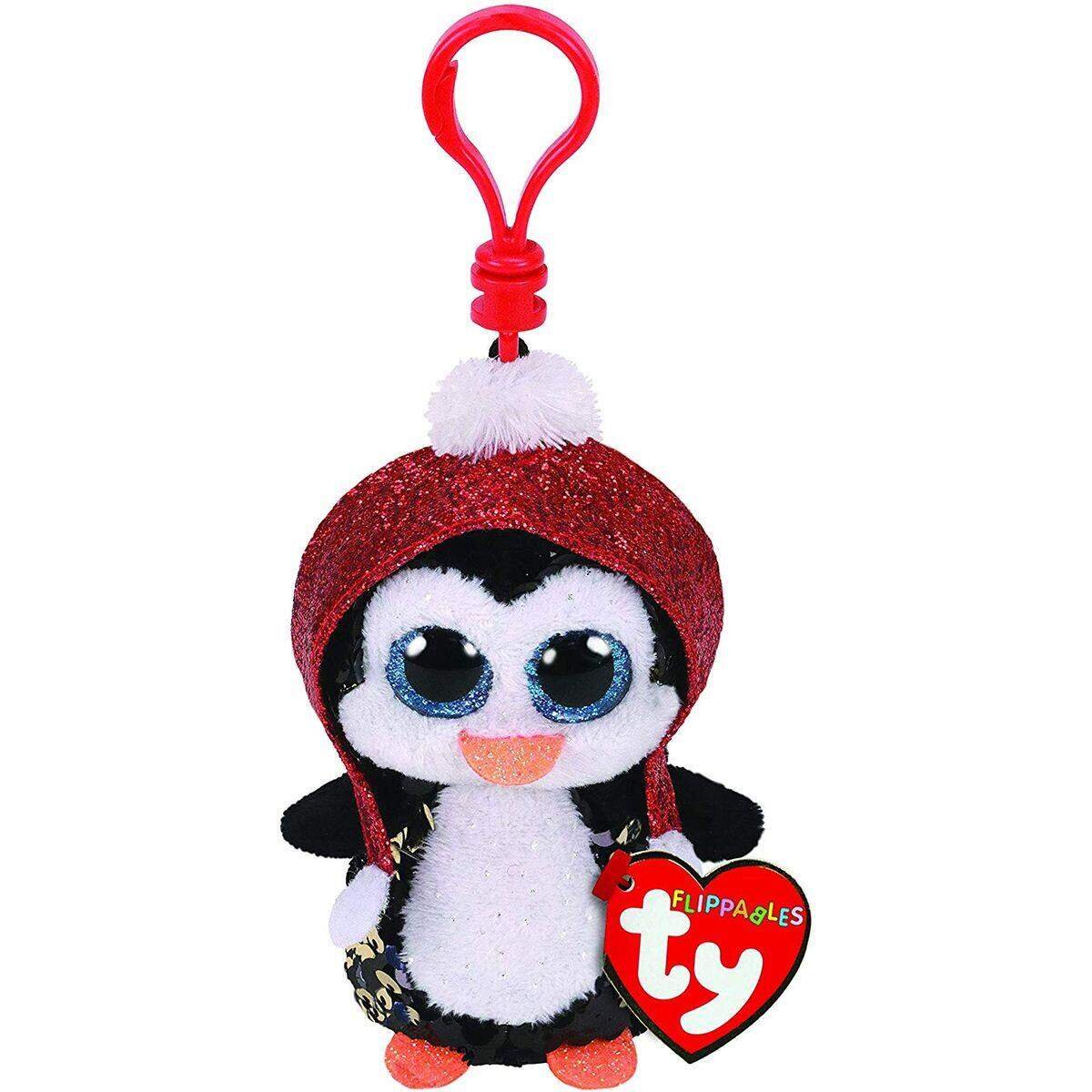 ty Flippables Clip Pinguin XMas, Wendepailetten