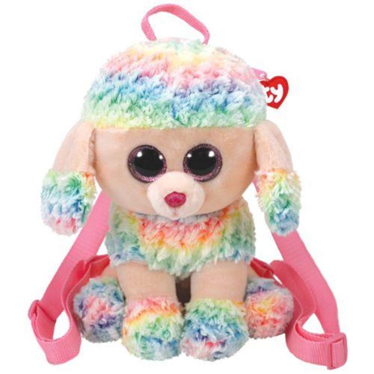 ty Gear Beanie Boo Rucksack Pudel Rainbow