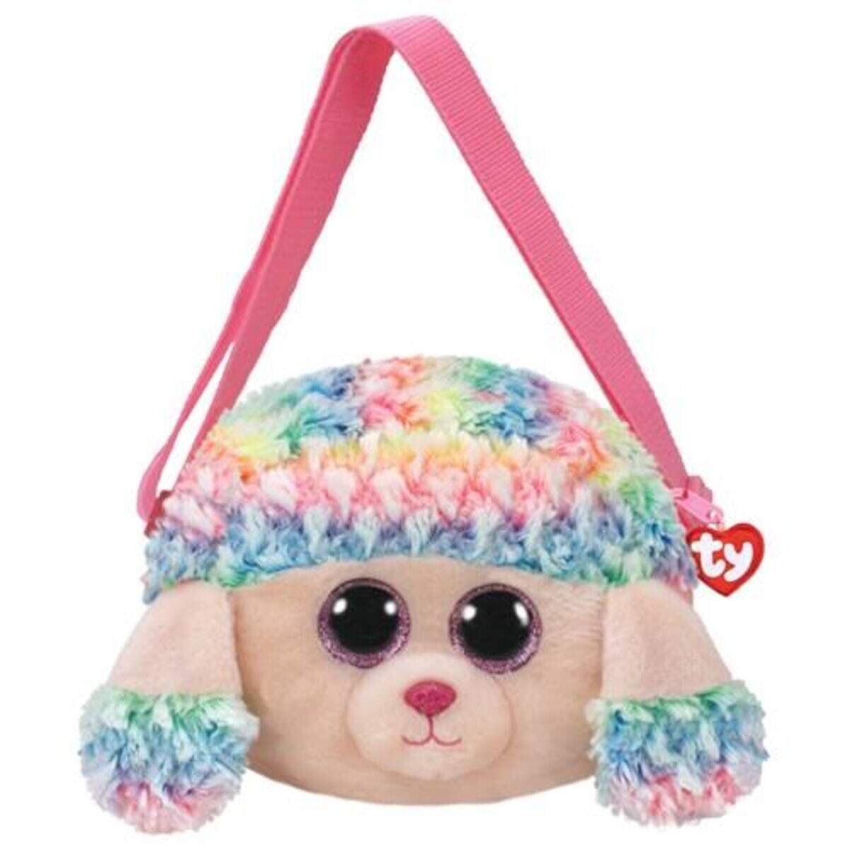 ty Gear Beanie Boo Schultertasche Pudel Rainbow