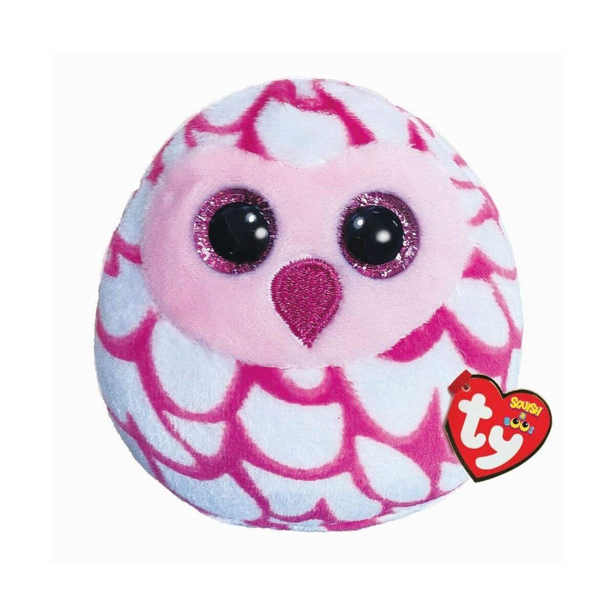 ty Pinky Owl Squish-A-Boo, 8 cm