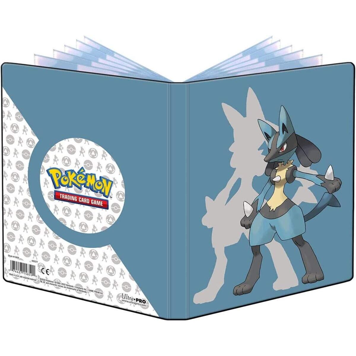 Ultra Pro Pokemon Album 4-Pocket Portfolio Lucario