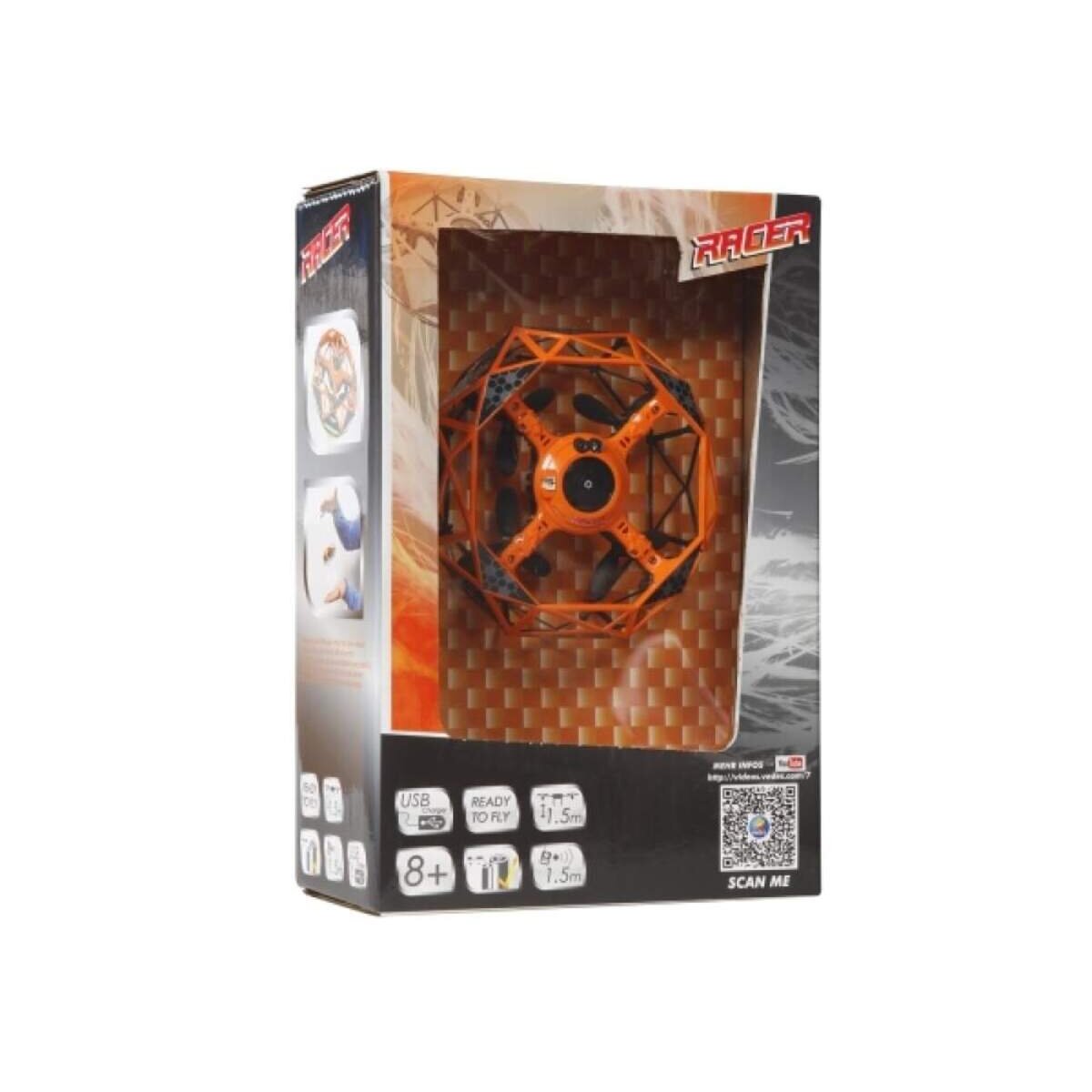 Vedes Racer I/R Air Spider Drohne Mini-Quadcopter
