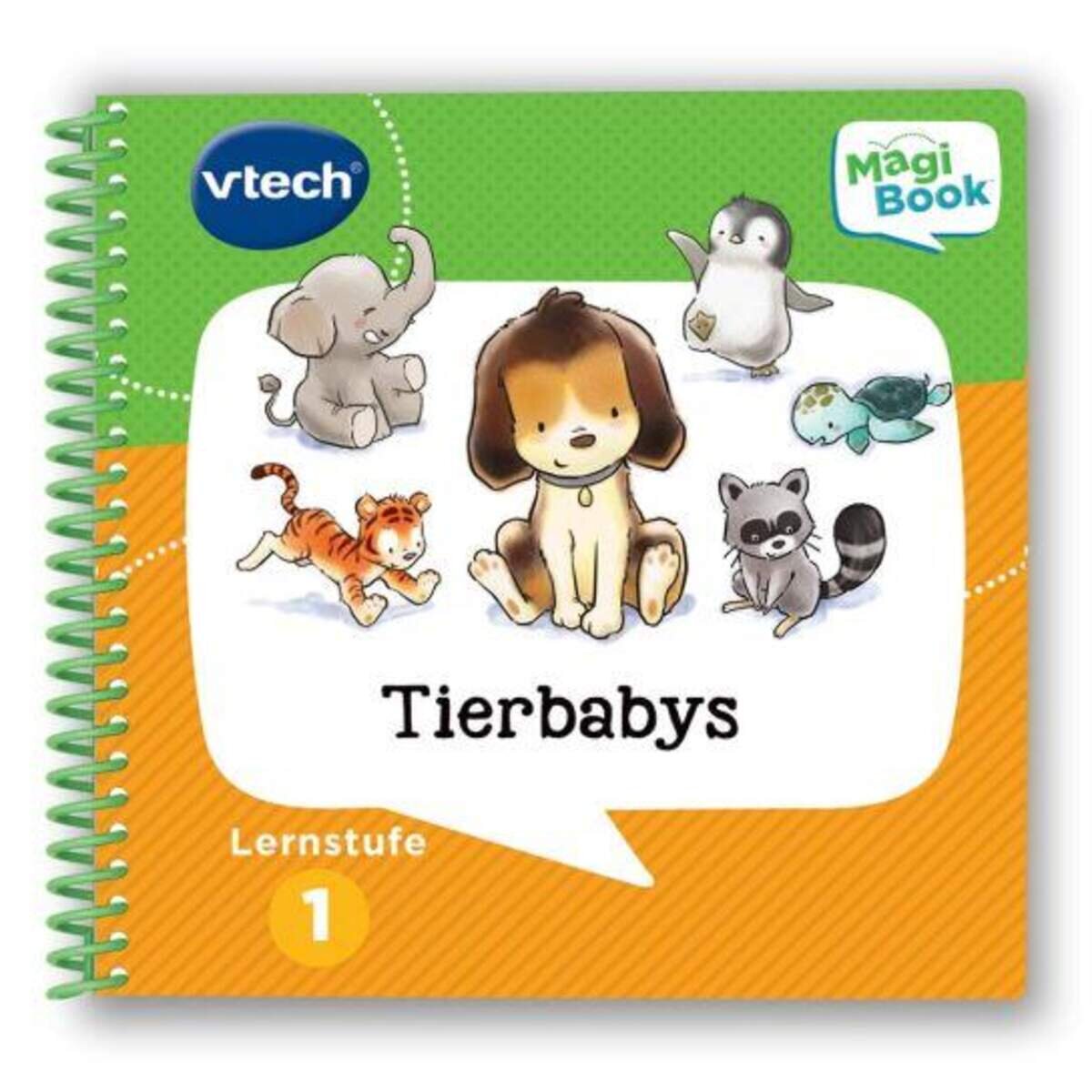 Vtech MagiBook Lernstufe 1: Tierbabys