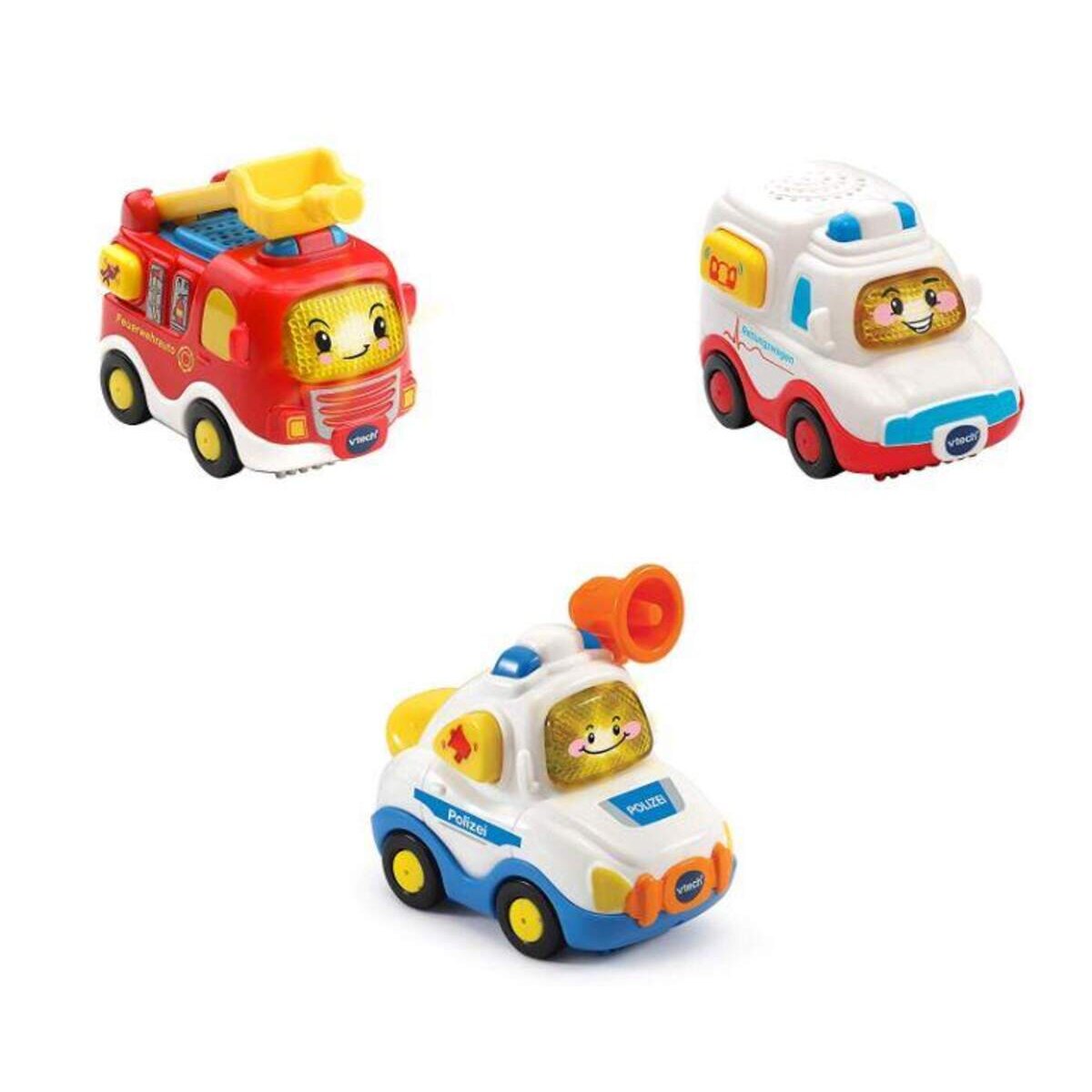 Vtech Tut Tut Baby Flitzer Einsatzfahrzeuge, 3er Set