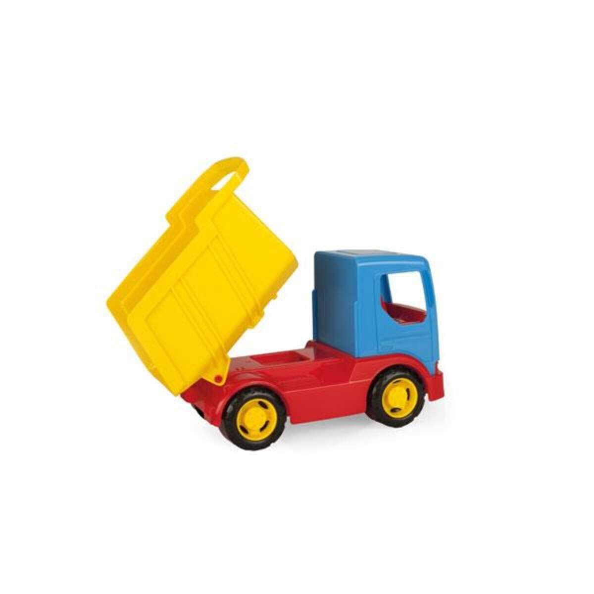 Wader 35313 - Tech Truck Betonmischer mit drehbarer Trommel und stabilen Stahlachsen