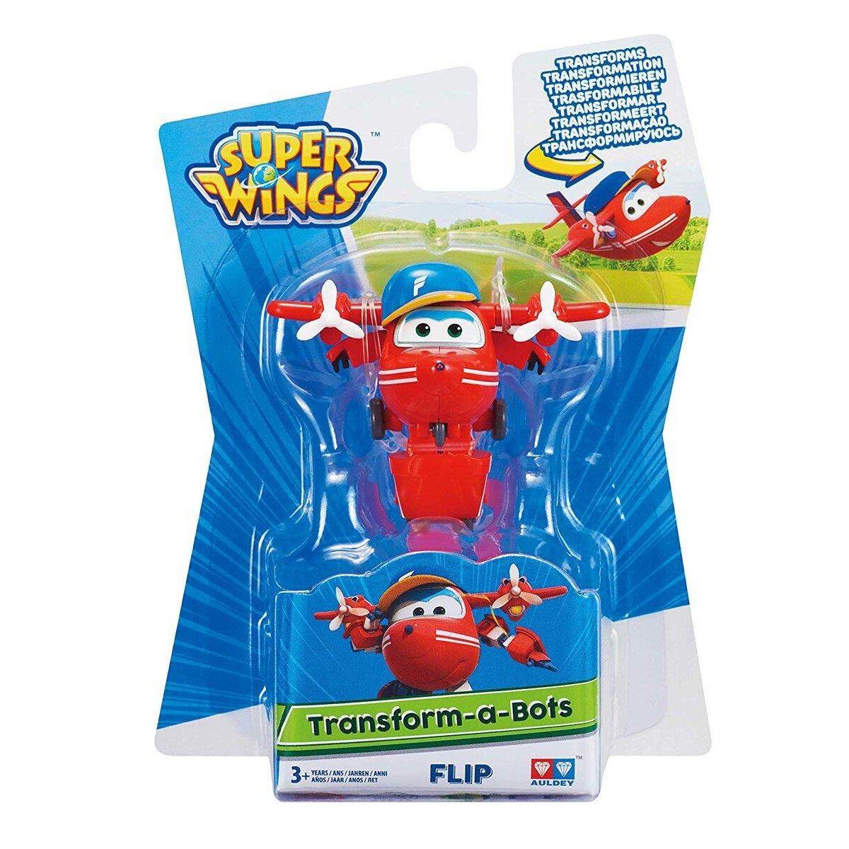 Waiky Super Wings Transform-a-Bot Flip