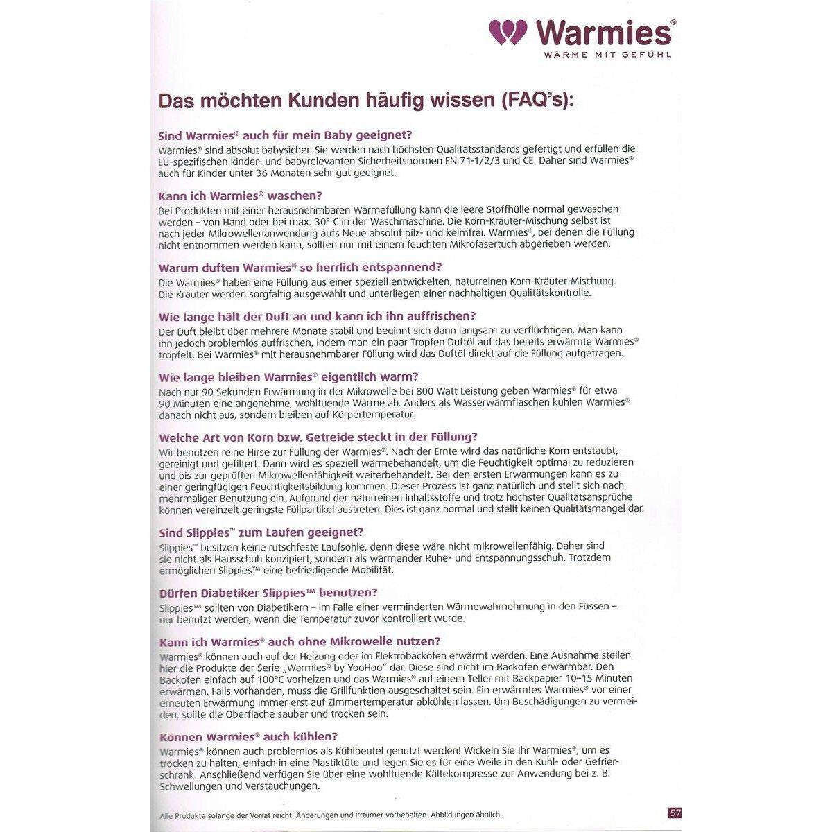 Warmies® Wärmestofftier Unser Welpe mit Lavendelfüllung