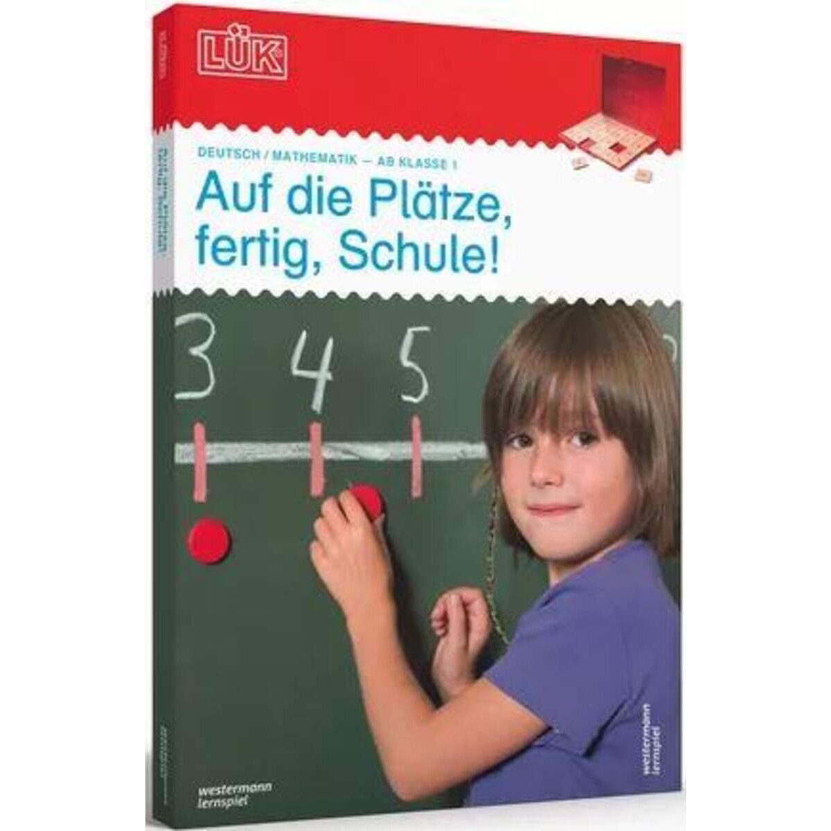 Westermann LÜK-Set 1./2. Klasse - Mathematik, Deutsch Auf die Plätze, fertig, Schule!