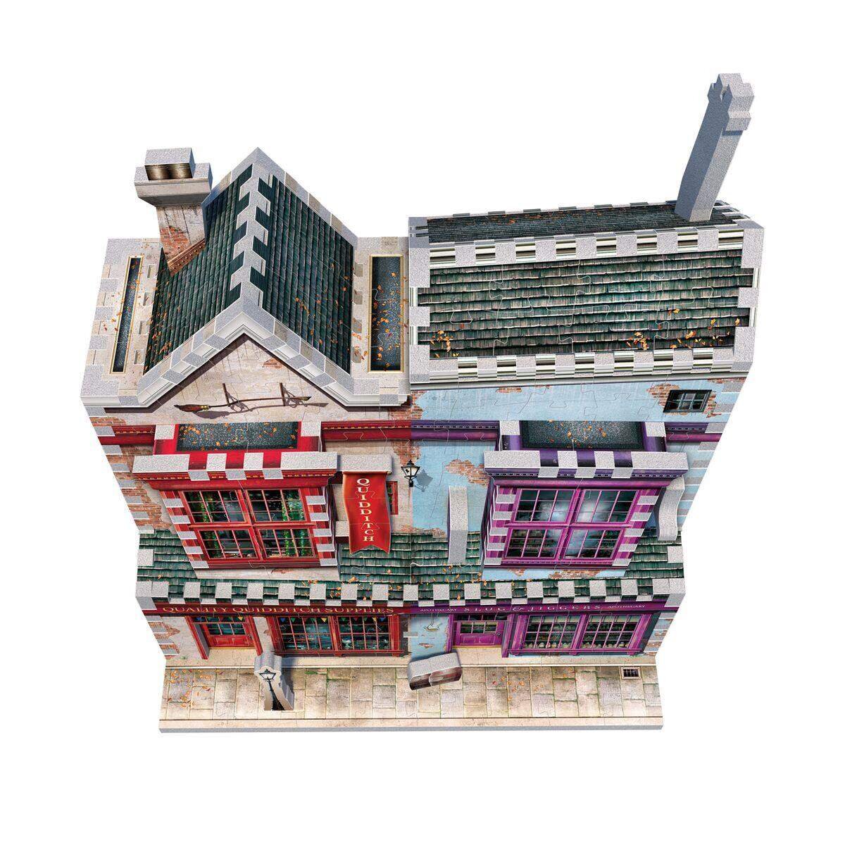 Wrebbit 3D Puzzle Harry Potter™ - Quality Quidditch Supplies™ and Slug and Jiggers™, 305 Teile