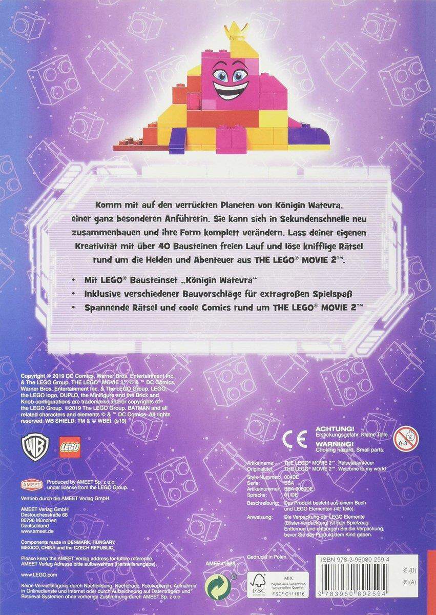 Ameet Verlag LEGO® The LEGO Movie 2™ Rätselbuch mit Minifigur