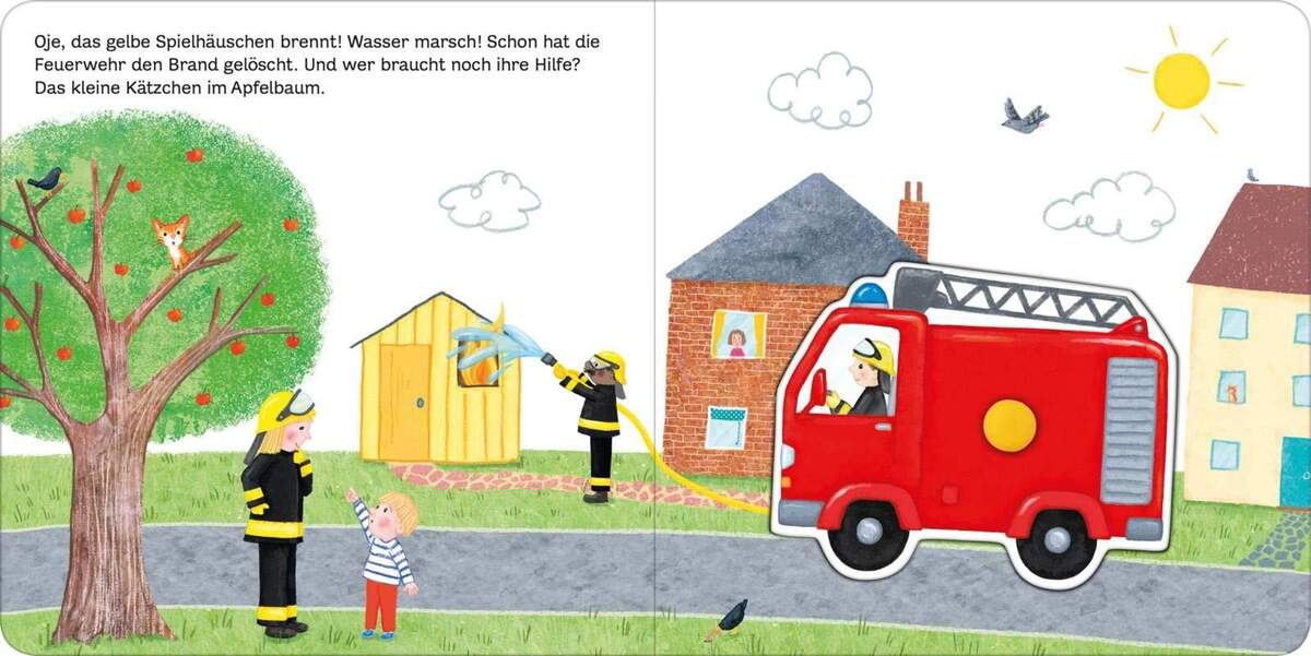 ars Edition Mein allererstes Puzzlebuch - Die Feuerwehr