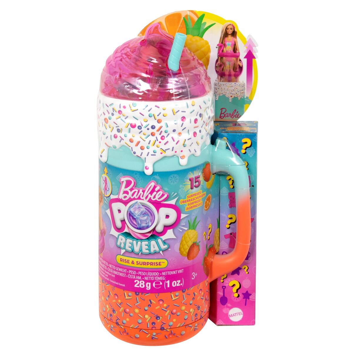 Barbie Pop Reveal Rise & Surprise Geschenkset - Tropical Smoothie