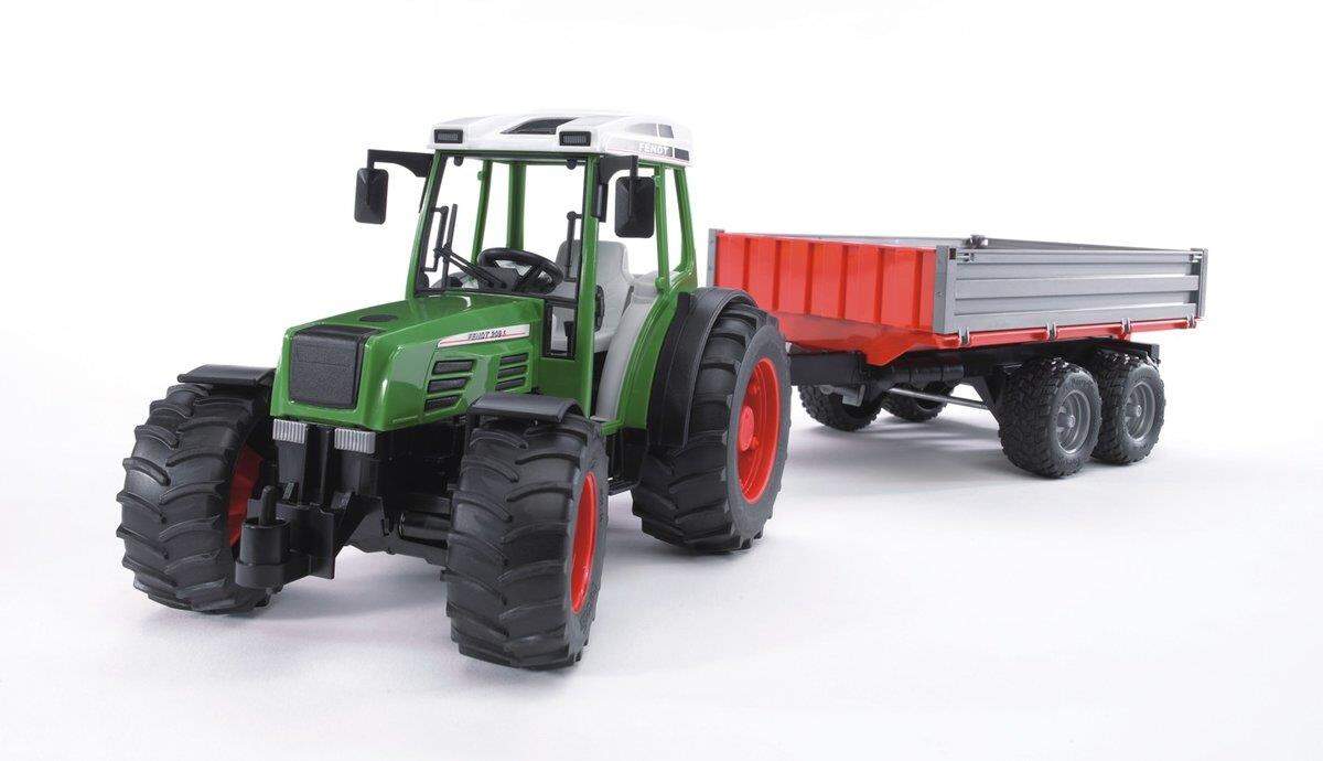 BRUDER® 2104 Fendt 209 S mit Bordwandanhänger