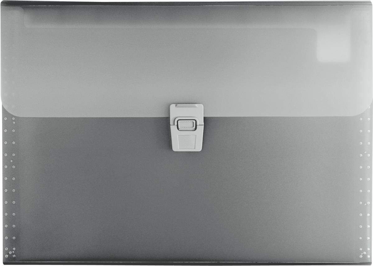 BRUNNEN Fächermappe FACT!pp, onyx, für A4, 10 Fächer, 10-teilig