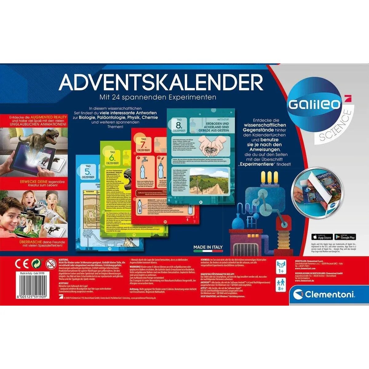 Clementoni Galileo Adventskalender