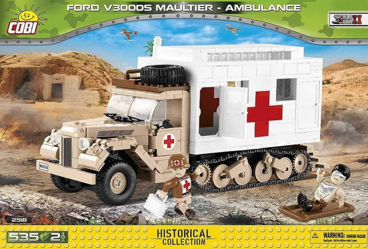 Cobi 2518 Ford V3000S Maultier Ambulance