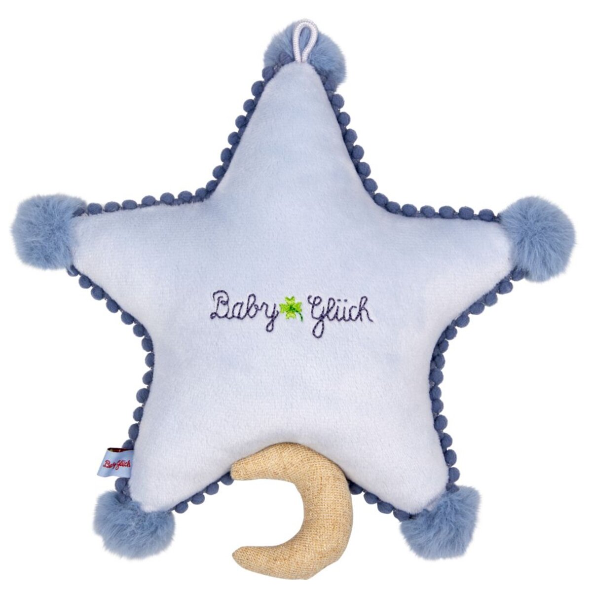 Die Spiegelburg Spieluhr Stern, hellblau - BabyGlück