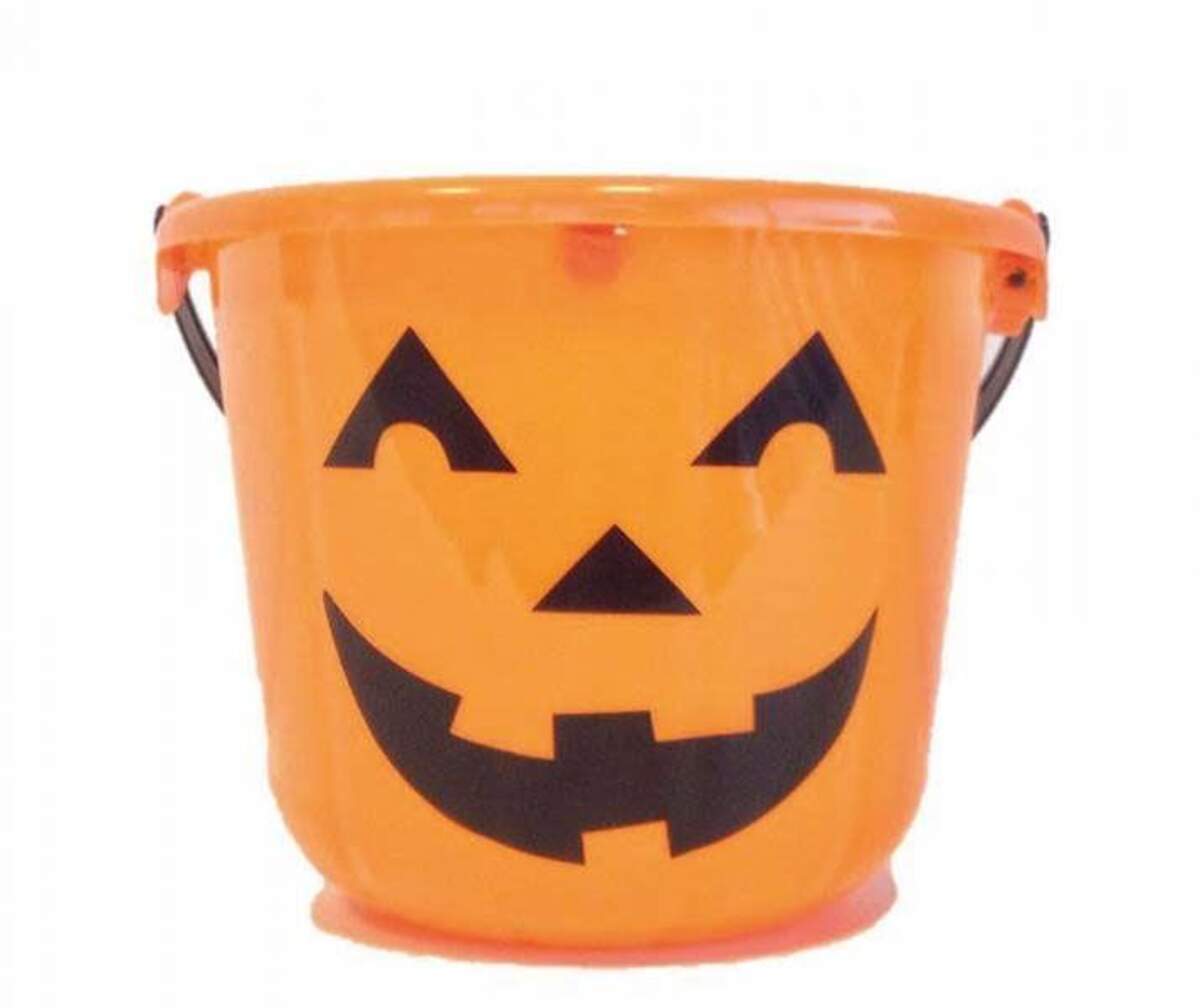 Goodmark Halloween Bettel-Eimer Kürbis, Ø 22,5cm