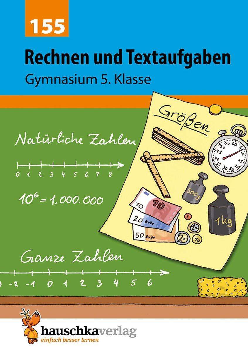 Hauschka Verlag Rechnen und Textaufgaben Gymnasium 5. Klasse