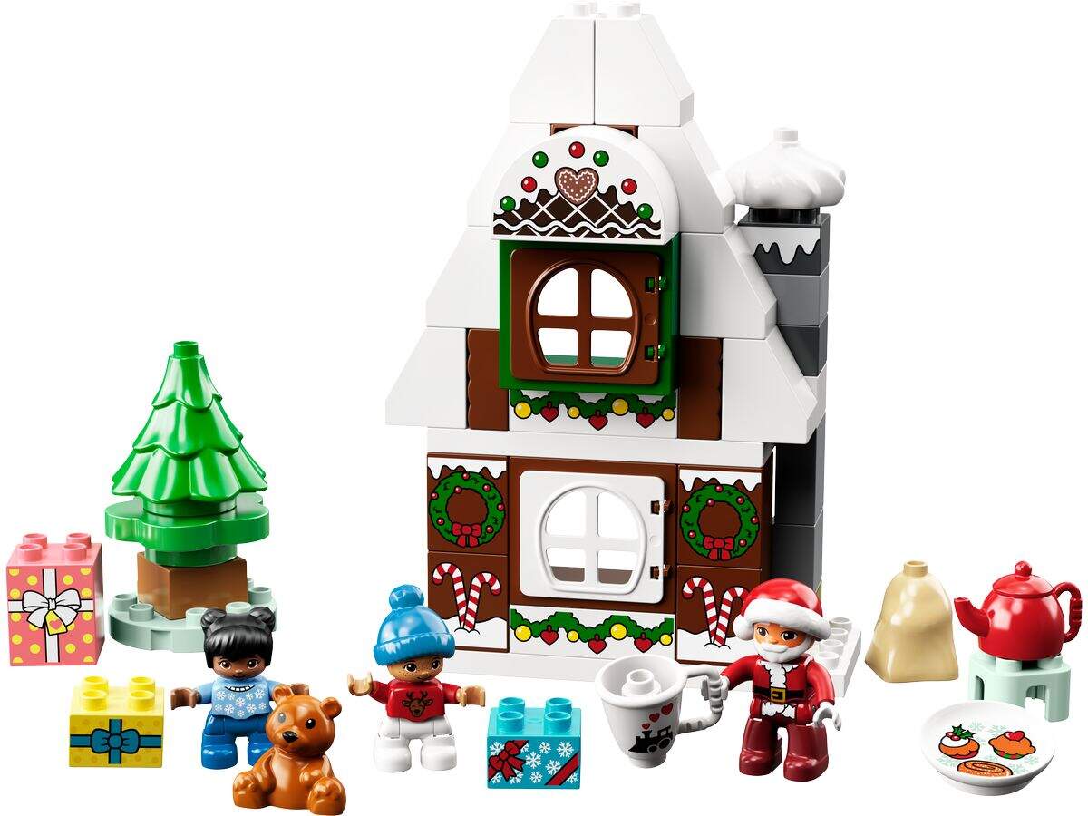LEGO® DUPLO® Town 10976 Lebkuchenhaus mit Weihnachtsmann