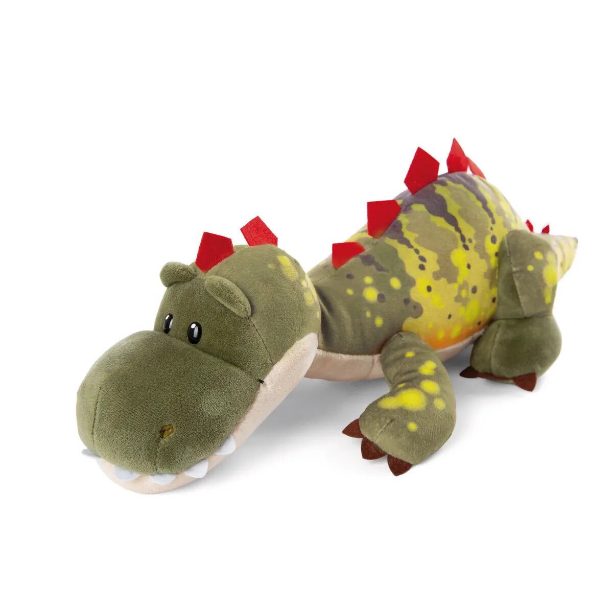 NICI Kuscheltier Dino Fossily 25cm liegend GREEN