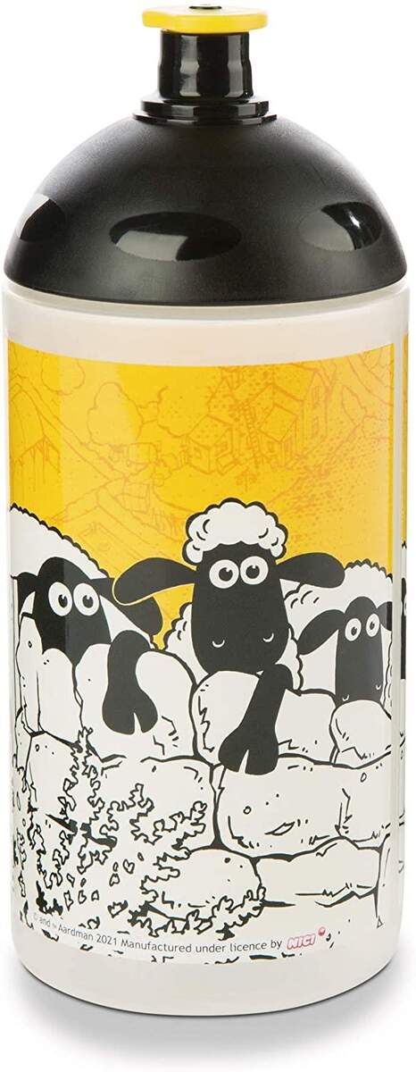NICI Trinkflasche Shaun das Schaf 500ml