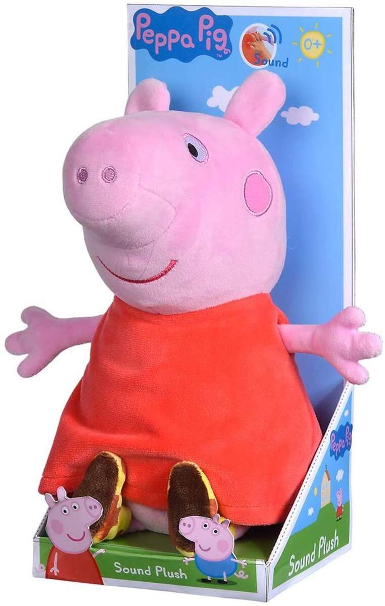 Simba Peppa Pig mit Sound, 25 cm