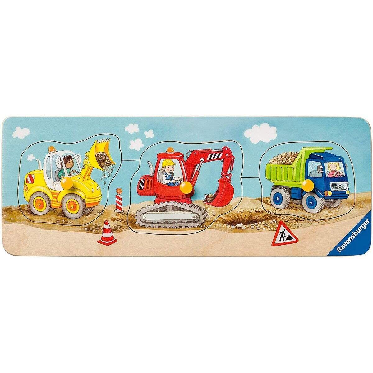Ravensburger Puzze - Die kleine Baustelle, 3 Teile