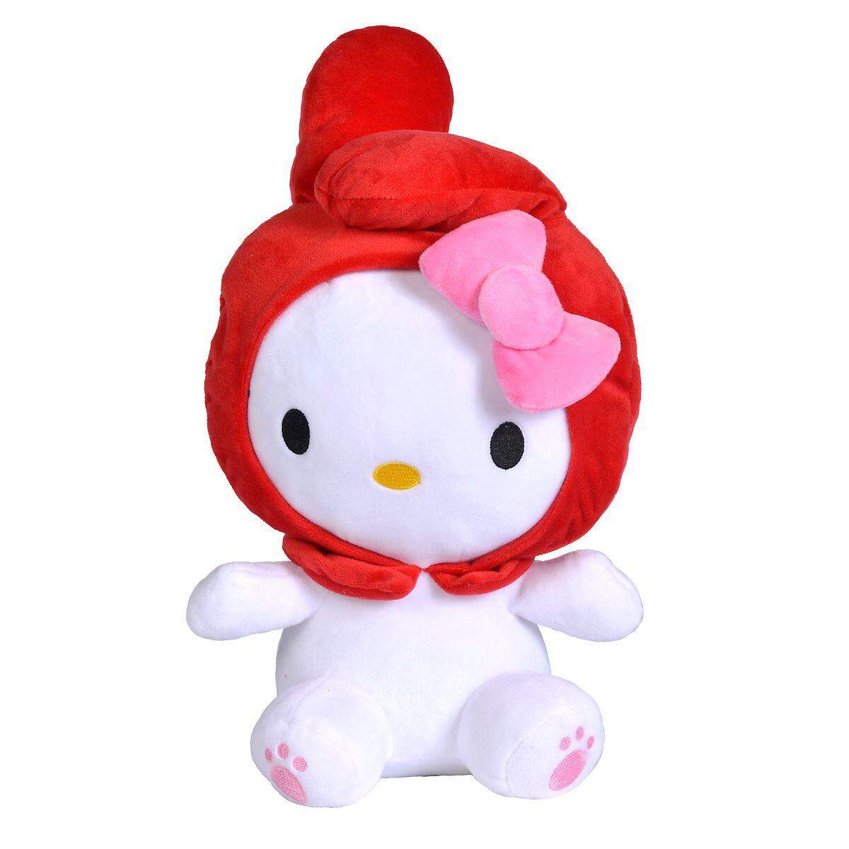 Simba Hello Kitty Kapuzen Tierplüsch, 30cm, sortiert