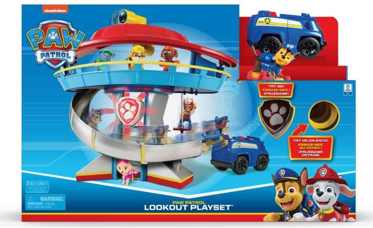 Spin Master Paw Patrol Lookout Tower Spielset (englische Sprache)