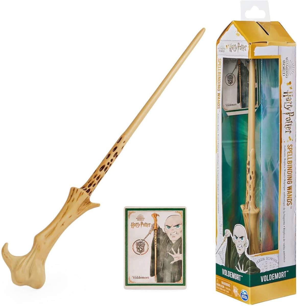 Spin Master Wizarding World Harry Potter - Authentischer Lord Voldemort Zauberstab